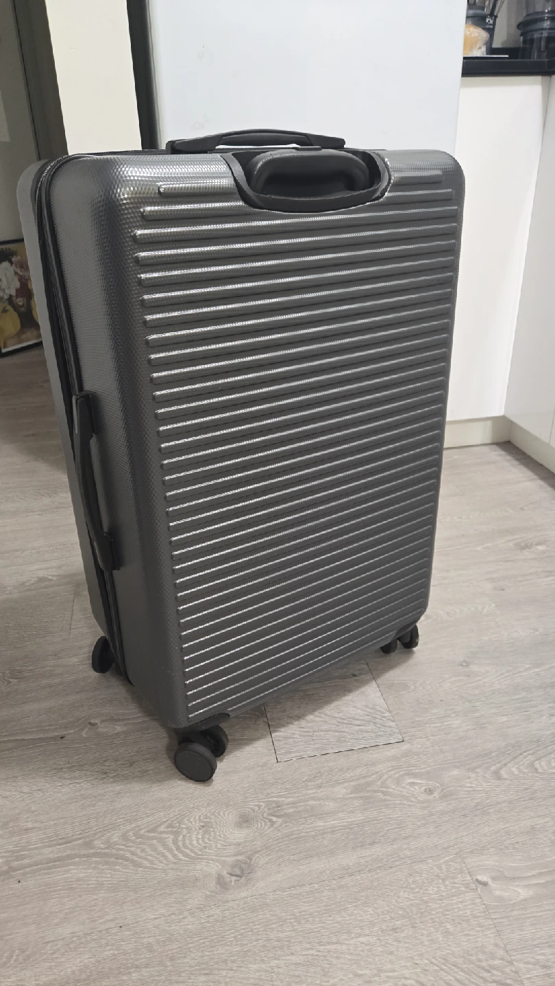 Original Attitude Grey Hardside Suitcase - photo 3