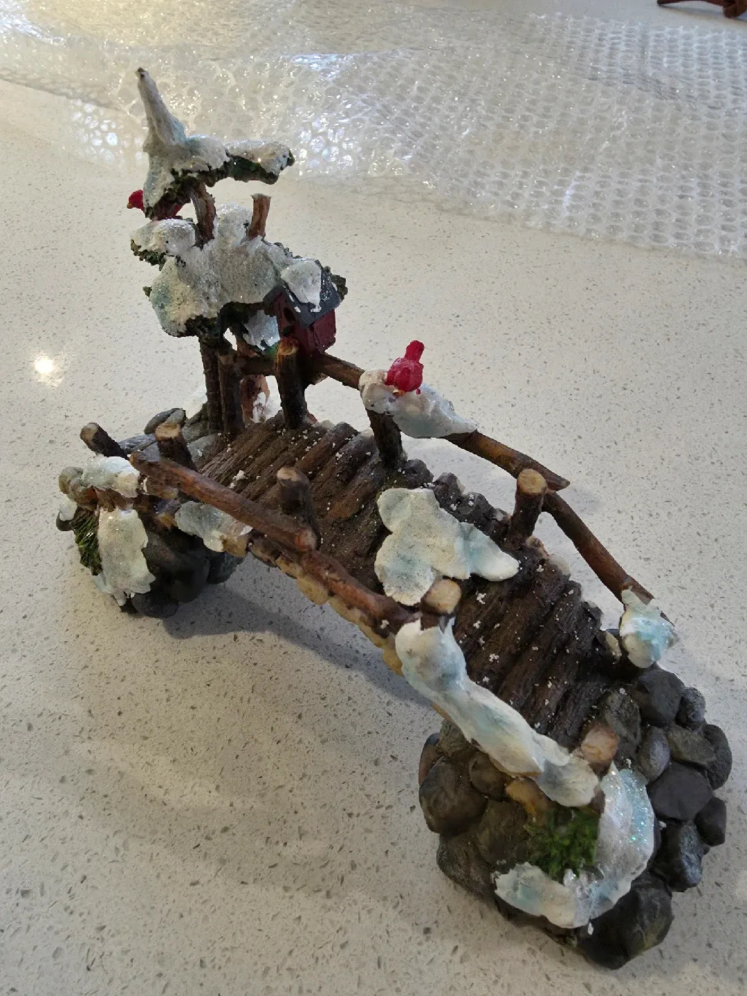 Winter Village Miniature Bridge image indicator(2)