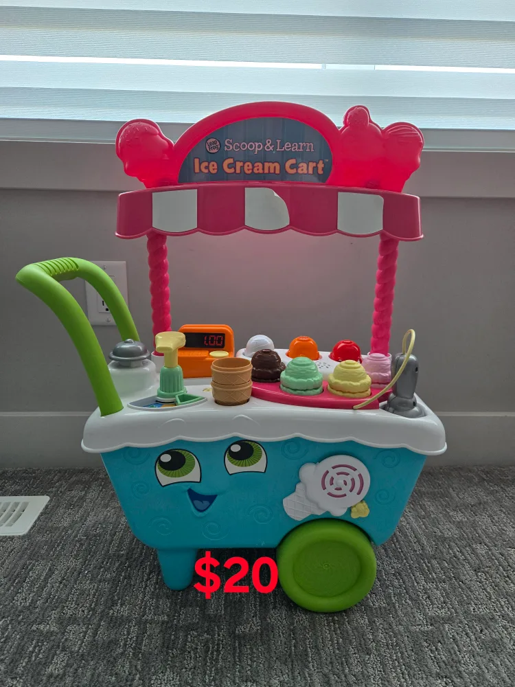 LeapFrog Scoop & Learn Ice Cream Cart thumbnail