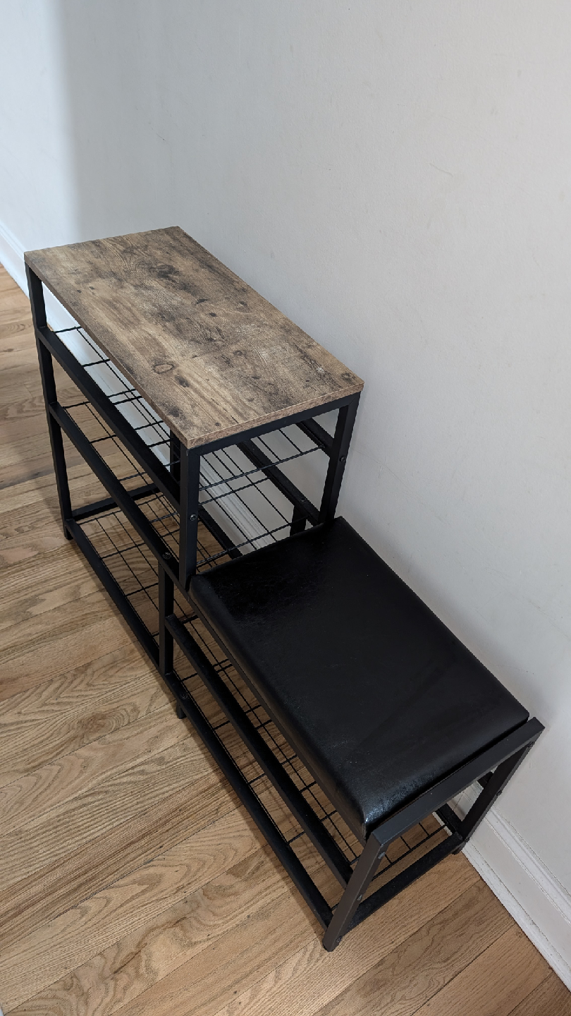 Shoe Rack + Bench Combo - photo 2