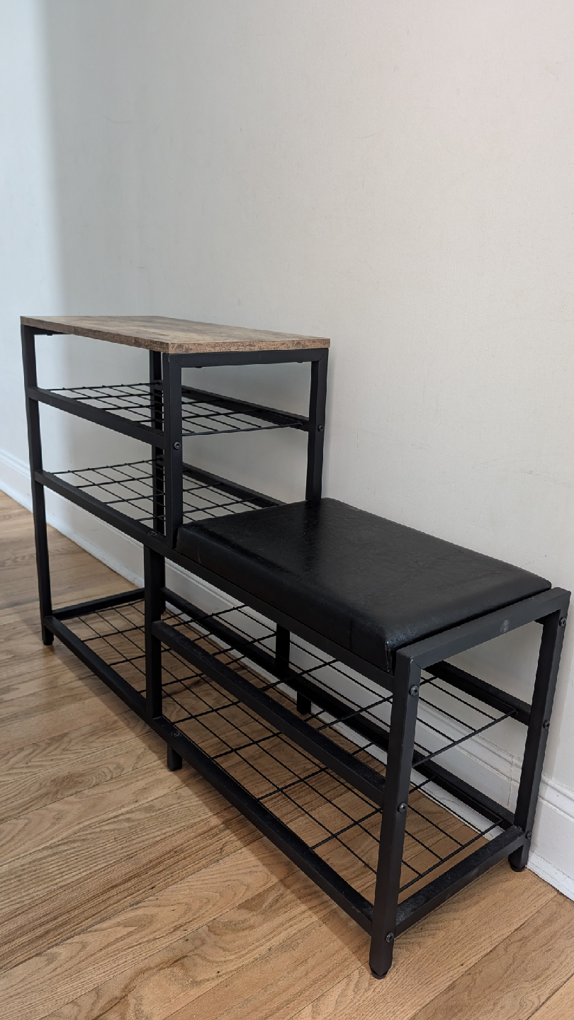 Shoe Rack + Bench Combo - photo 3