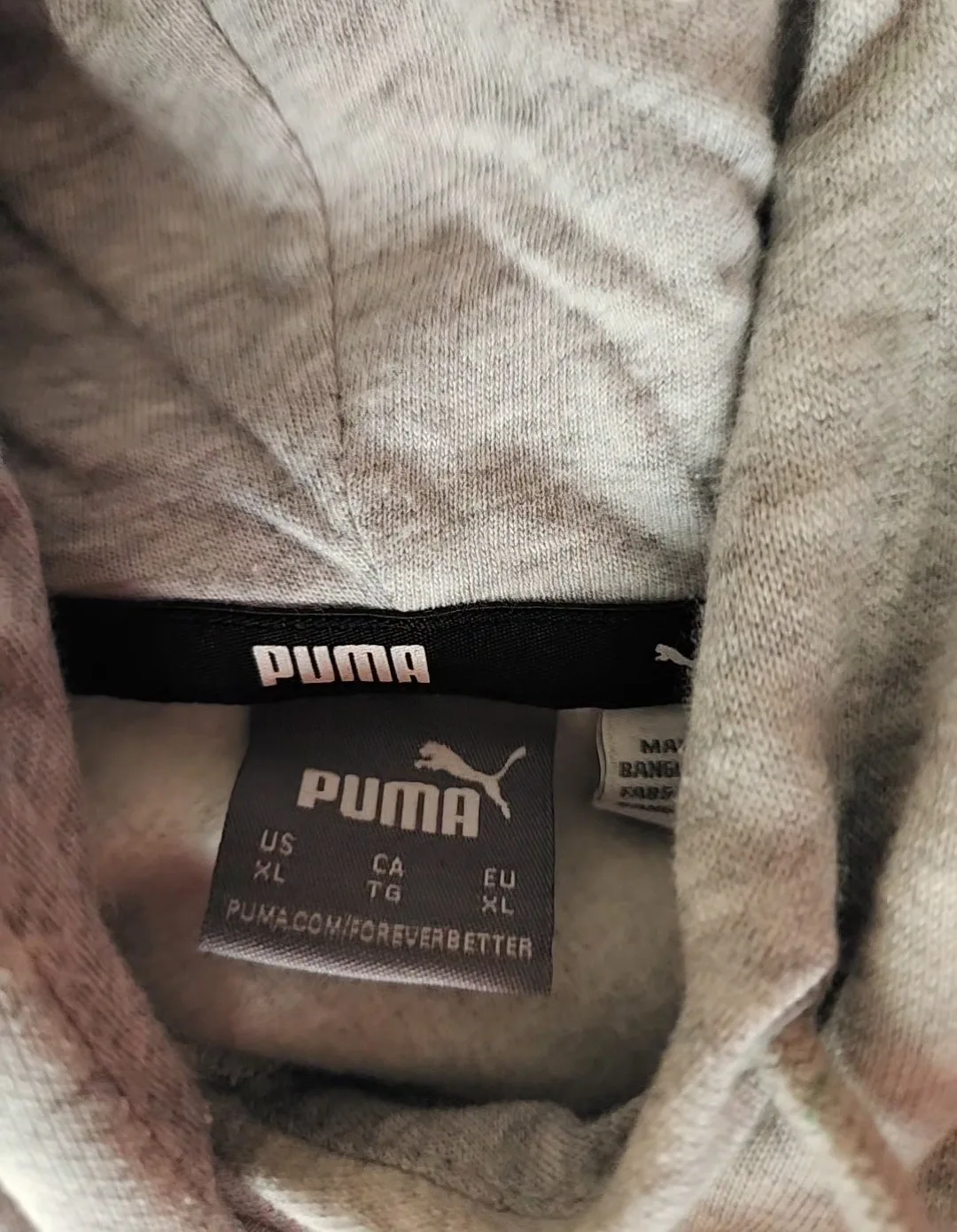 Puma Gray Hoodie - Size XL image indicator(3)