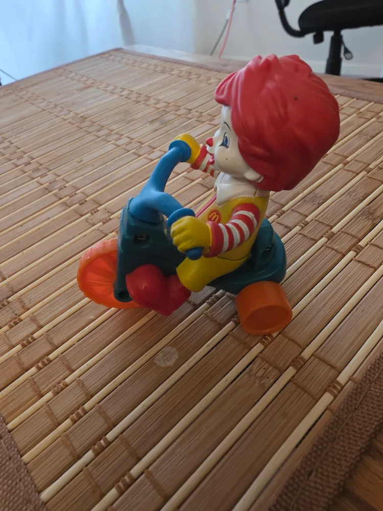 Vintage Ronald McDonald Tricycle Figurine image indicator(3)