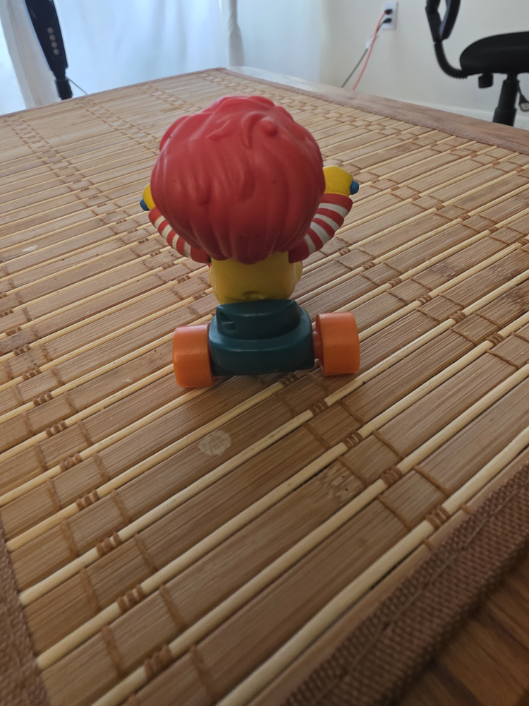 Vintage Ronald McDonald Tricycle Figurine - photo 4
