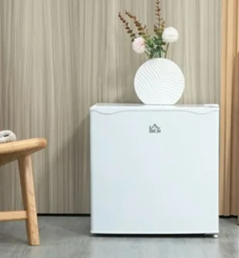HOMECOM 1 1Cu. Mini Freezer - White