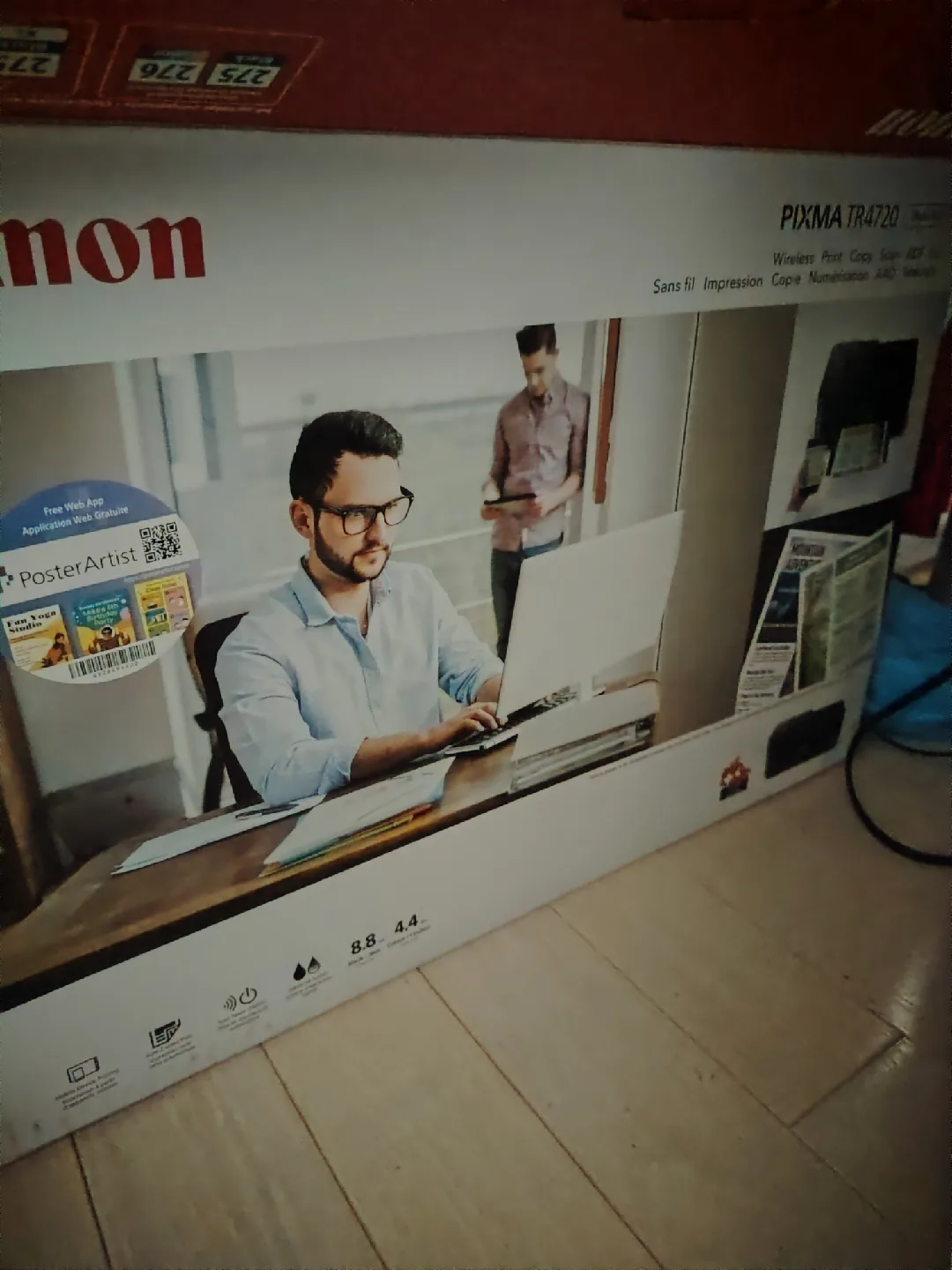 ❤️Canon PIXMA TR4720Wireless All-in-One Printer. image indicator(4)