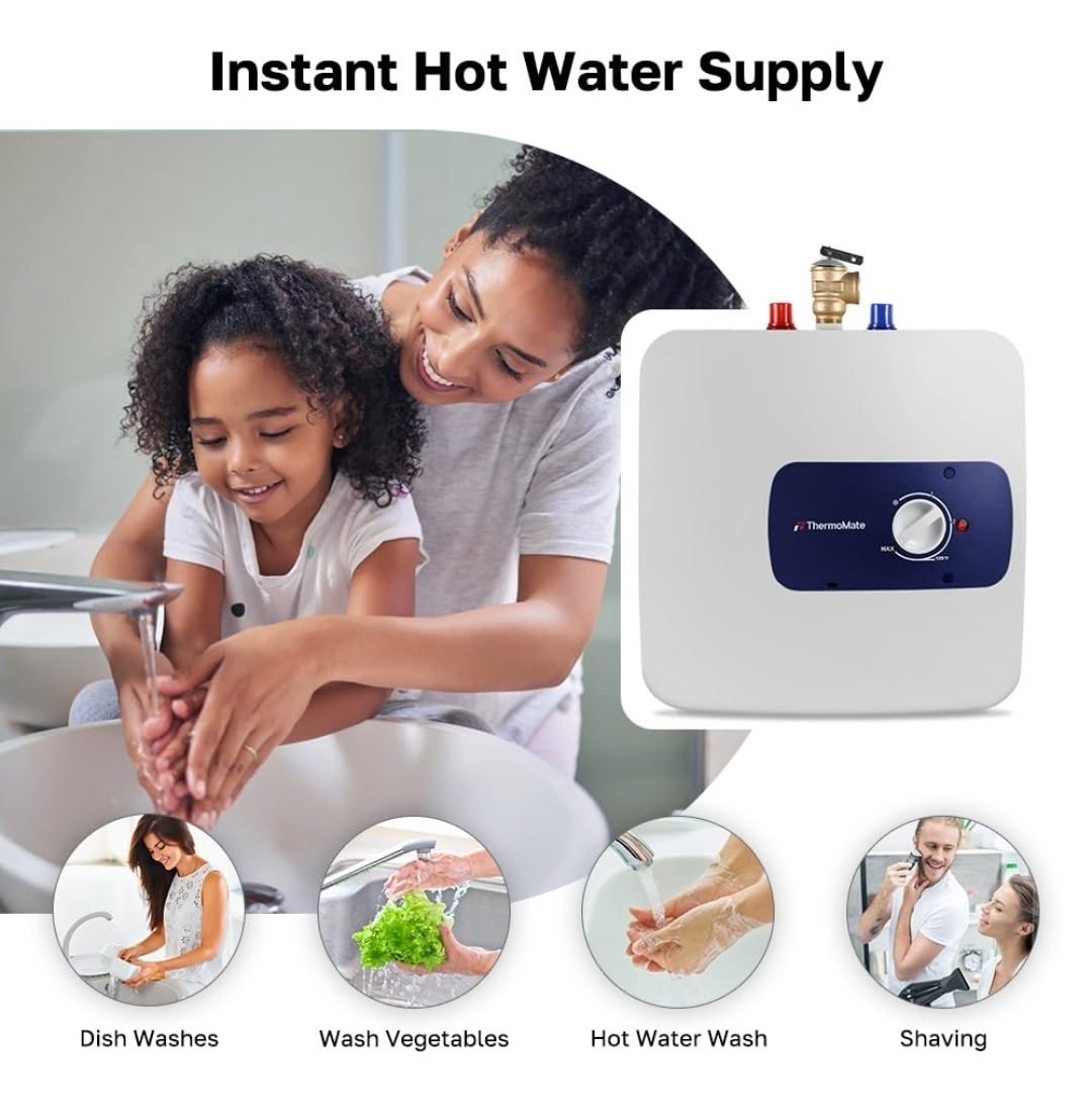 ThermoMate Electric Mini Tank Water Heater - photo 2
