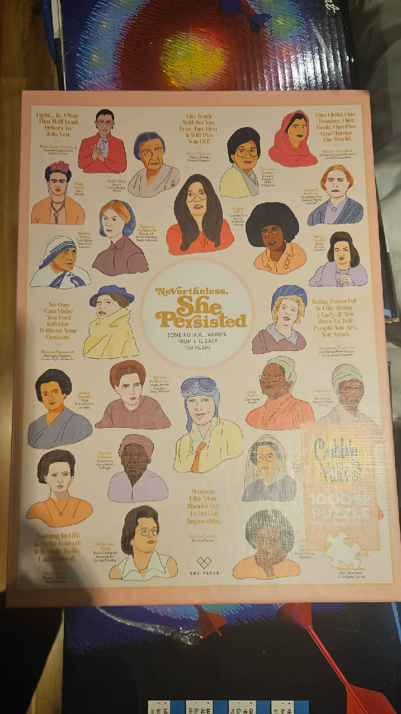 Nevertheless She Persisted 1000+ Piece Puzzle thumbnail