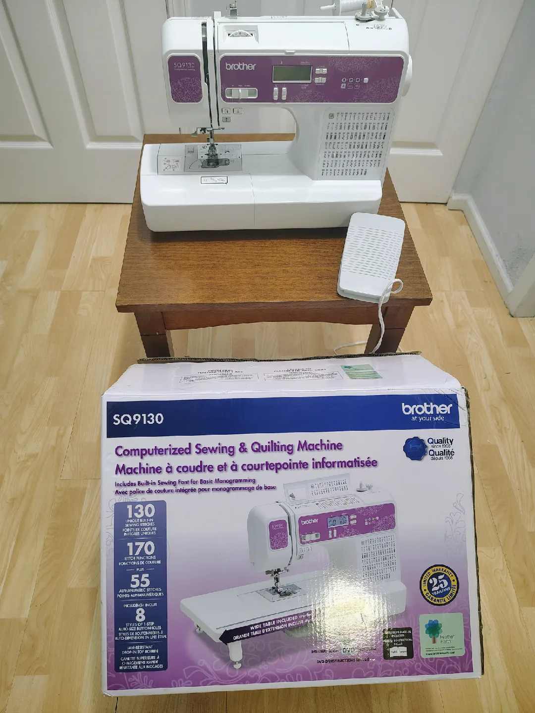 Brother SQ9130 Computerized Sewing & Quilting Machine