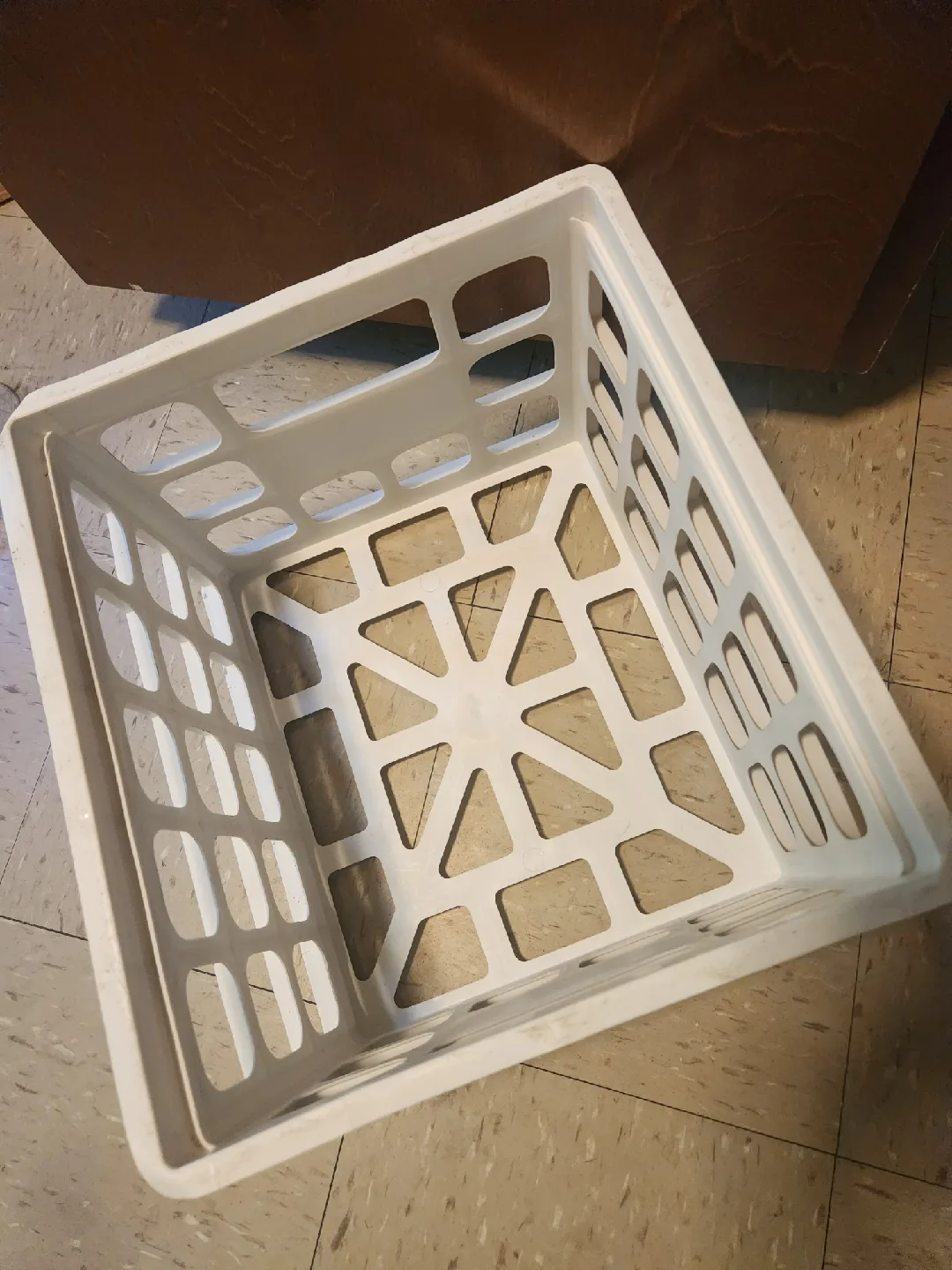 White Plastic Milk Crate image indicator(2)
