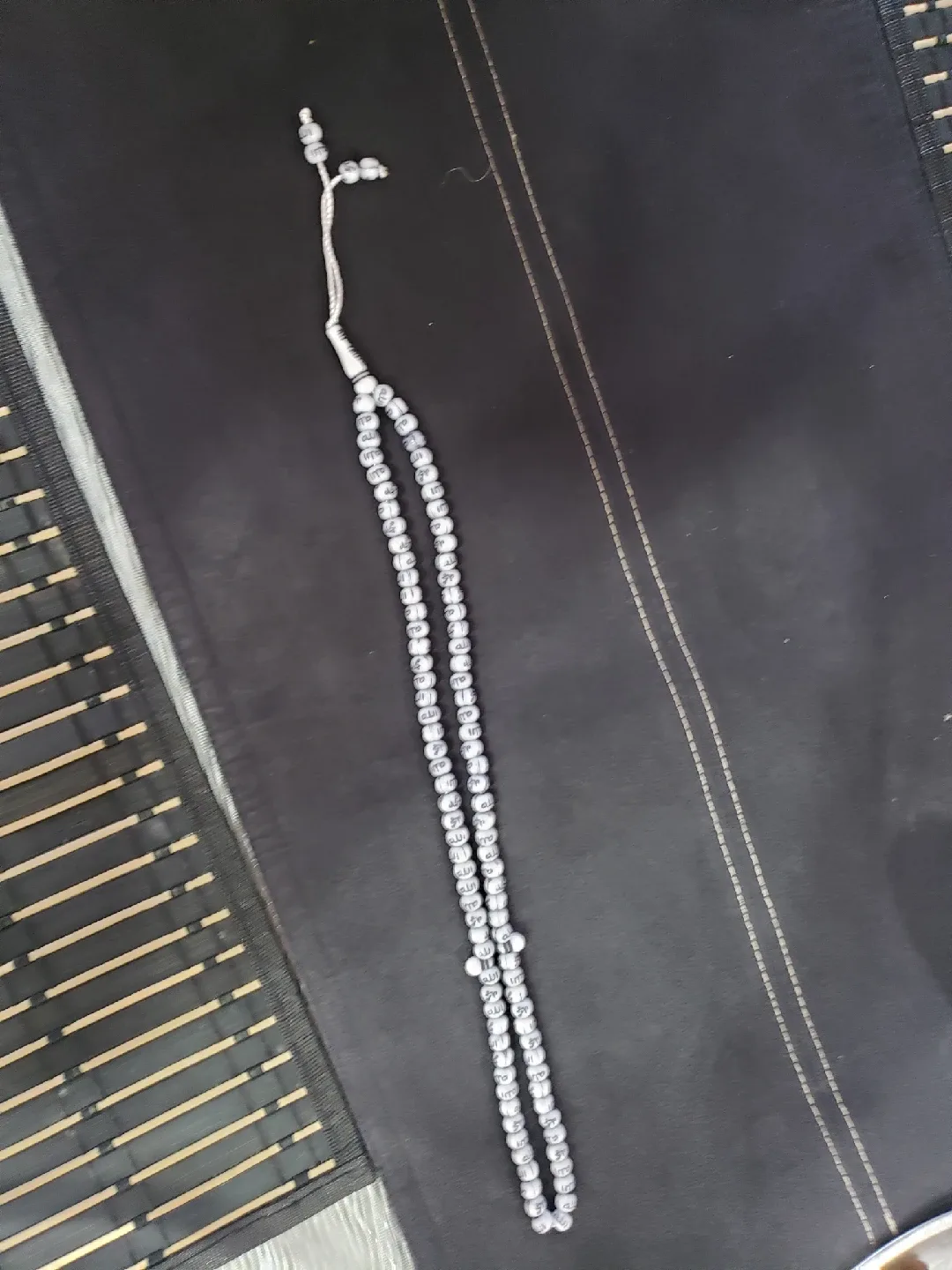 White Prayer Beads image indicator(4)