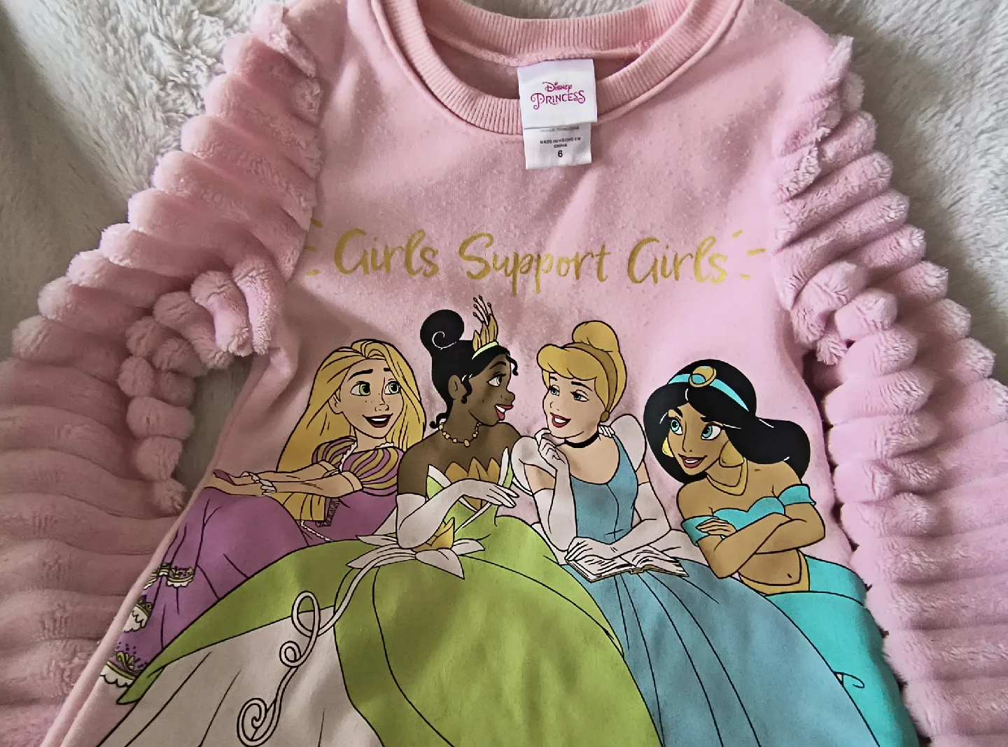 Disney Princess Girls' Pullover - Size 6 image indicator(4)