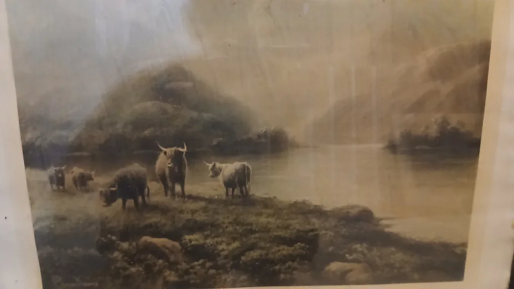 Pair large Elmer Keene Framed Prints image indicator(4)