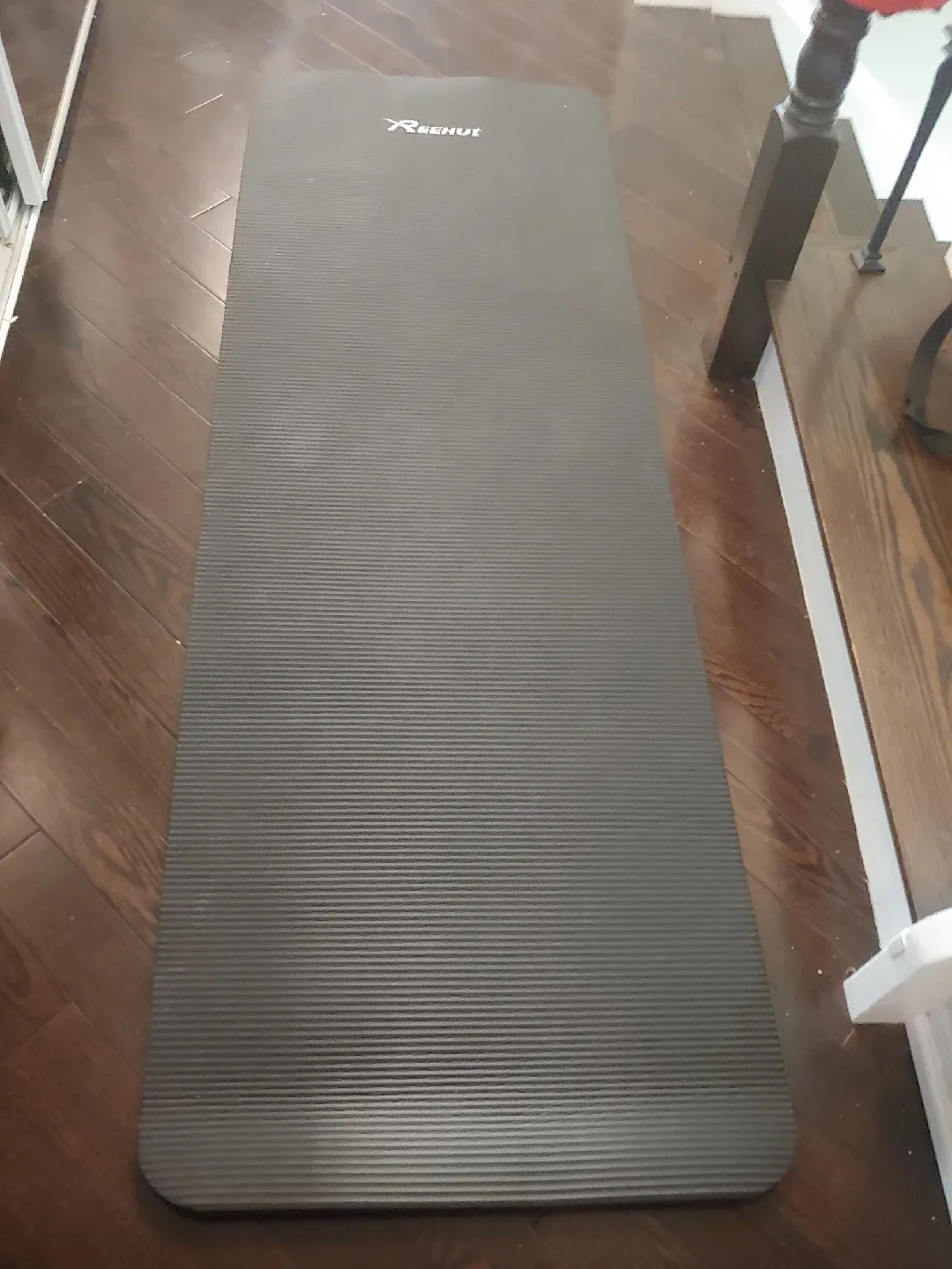 Reehut Black Yoga Mat image indicator(2)