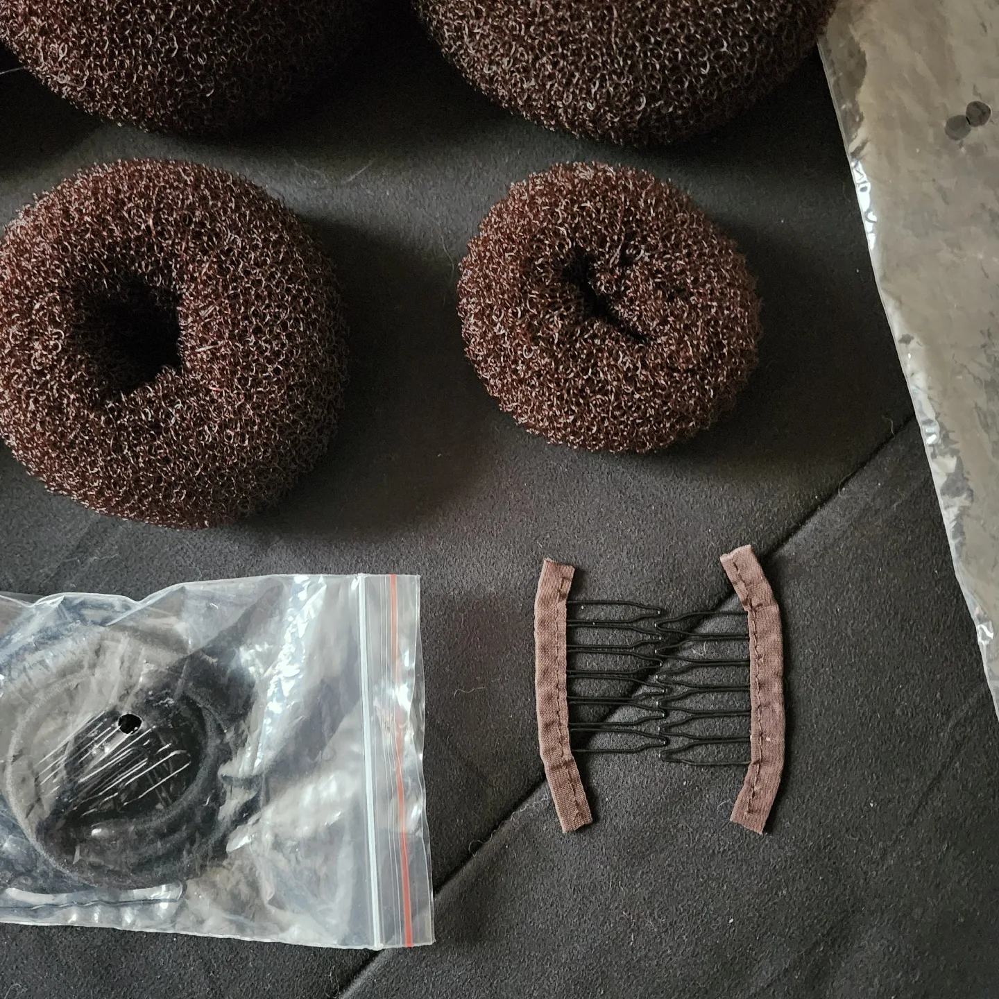 Hair Donut Bun Maker Set + Essie Nail Polish & Flawless Nail Kit image indicator(5)