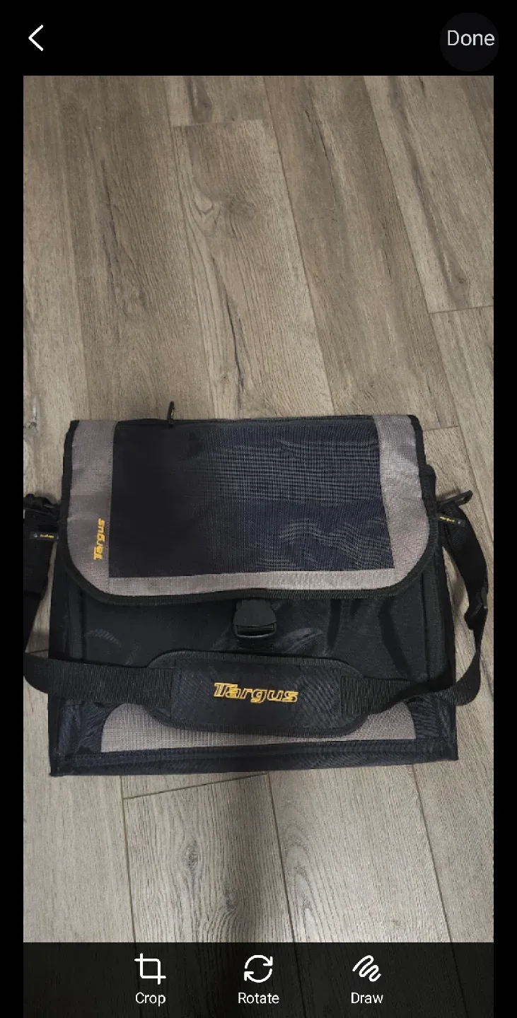 Targus Black Laptop Bag