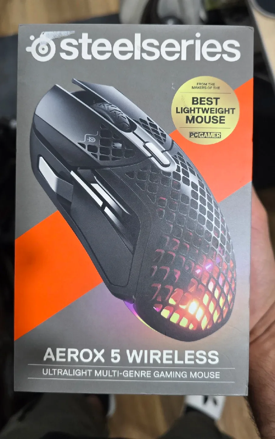 SteelSeries Aerox 5 Wireless Gaming Mouse - LIKE NEW thumbnail