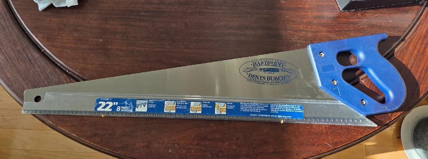 Mastercraft Hardpoint Handsaw - 22 inch thumbnail