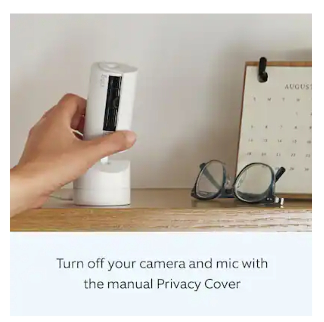 Ring Pan-Tilt Indoor Cam - White - photo 3