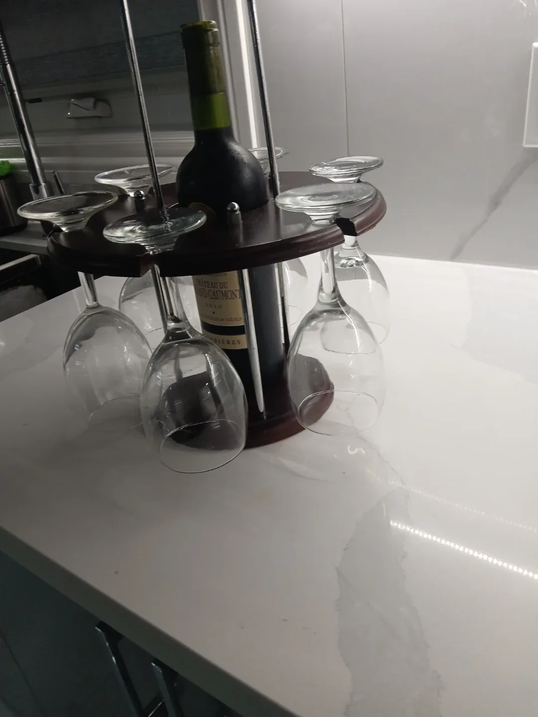 Wine Rack with Bottle Holder image indicator(2)