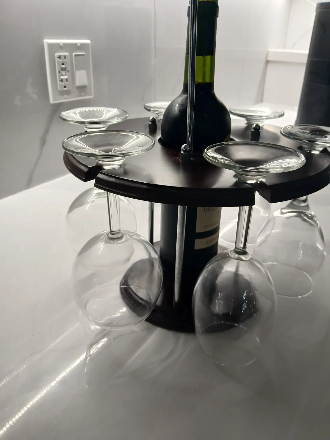 Wine Rack with Bottle Holder image indicator(3)