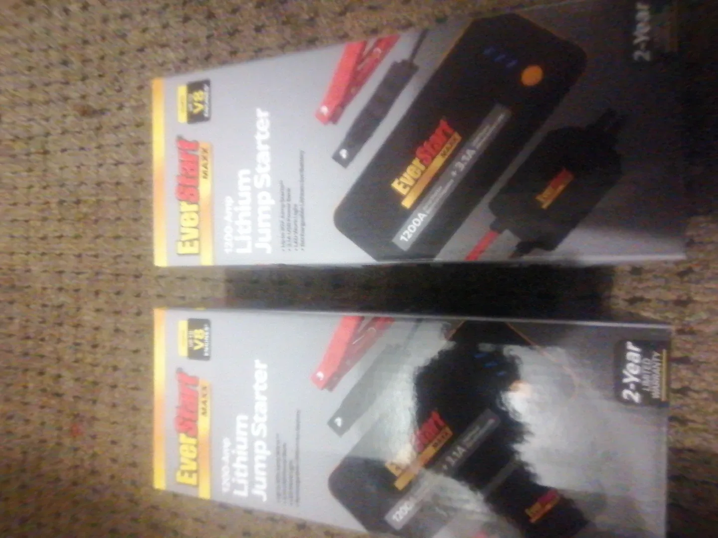 EverStart maxx 1200A car jumper (new in box) selling two for 150 image indicator(5)