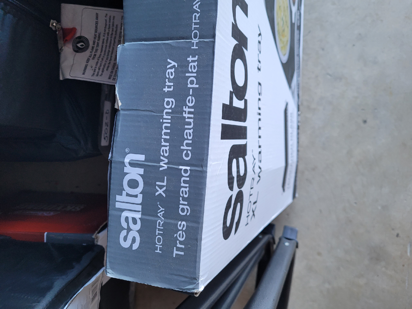 Salton HOTRAY XL Warming Tray - Brand New in Box! - photo 3