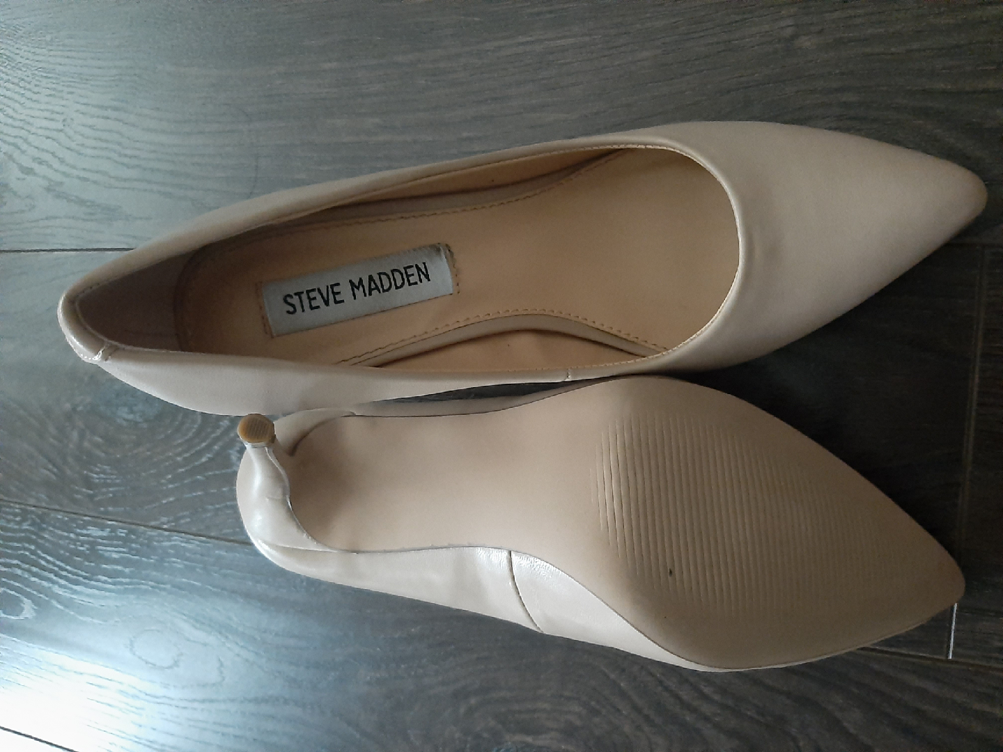 Steve Madden Beige Pointed Toe Heels - photo 4