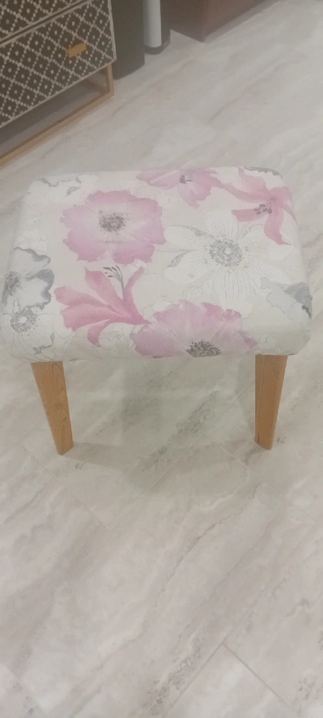 Floral Patterned Stool - photo 2