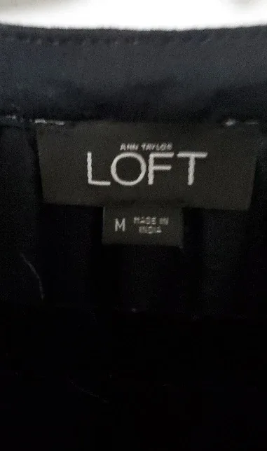 Ann Taylor LOFT Black Jumpsuit - Size M image indicator(3)