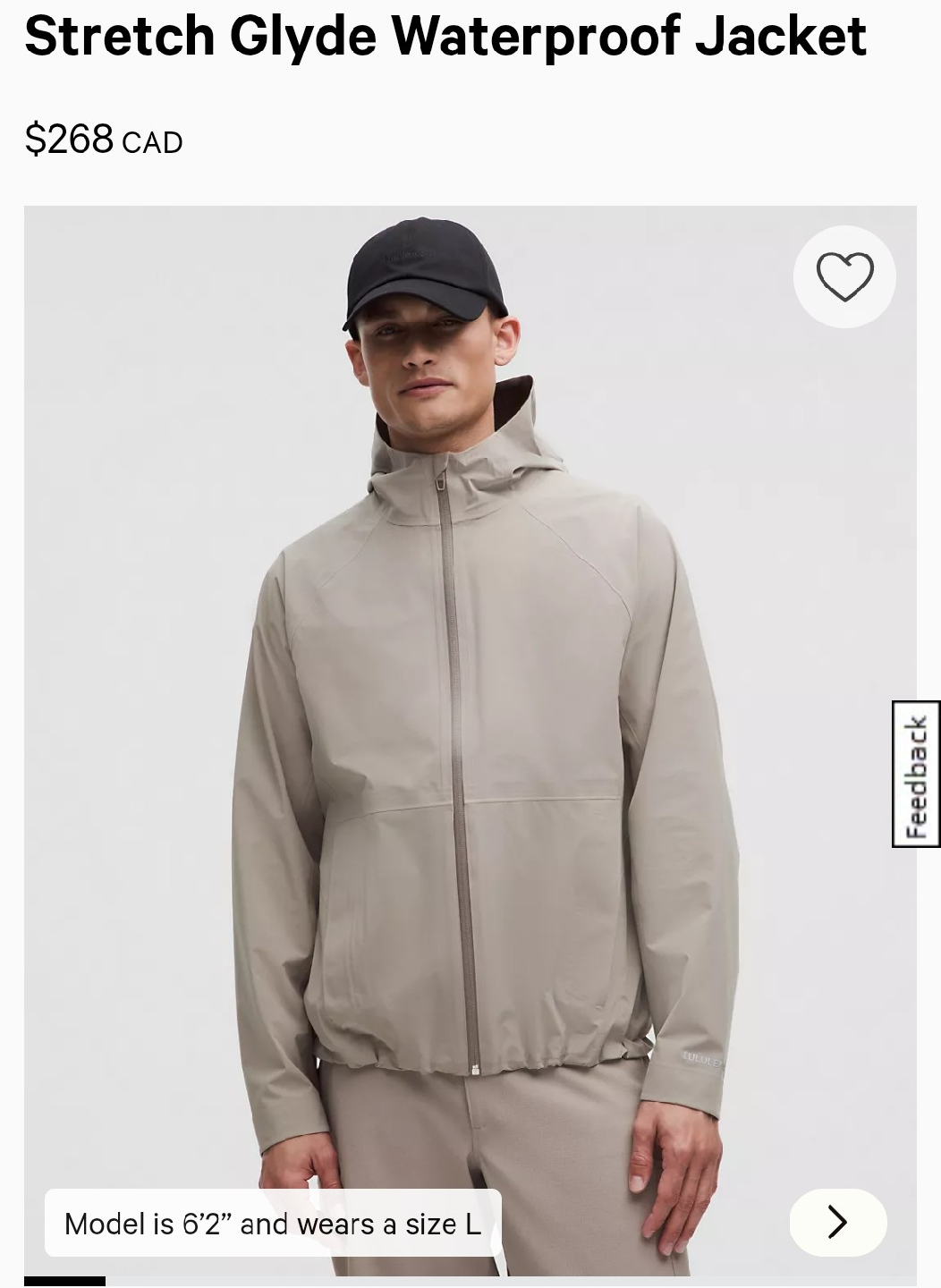 FREE Lululemon Stretch Glyde Waterproof Jacket - photo 2