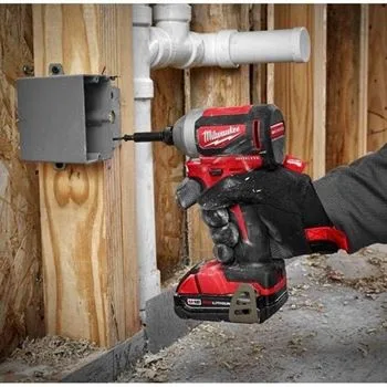 🆕️Milwaukee M18 1/4" Hex Impact Driver Kit image indicator(3)