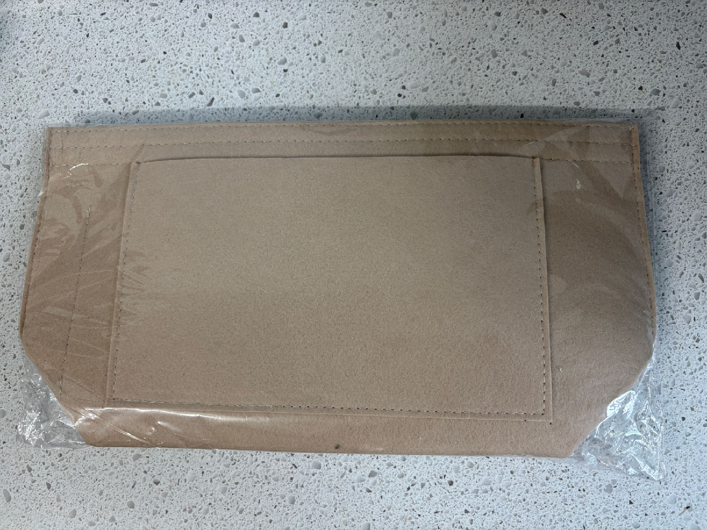 Beige Felt Purse/Tote Organizer - Size medium - photo 2