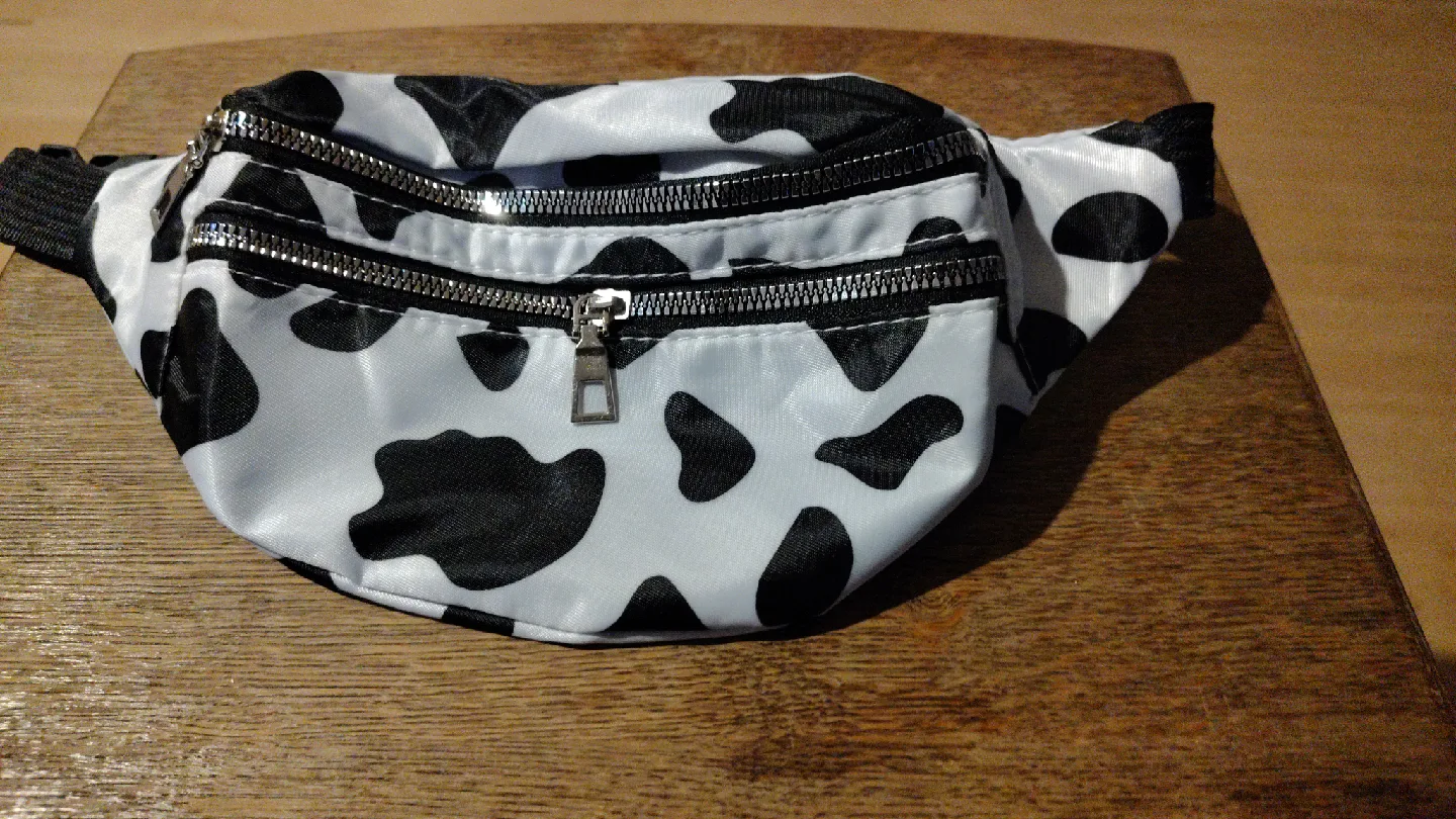 Cow Print Fanny Pack thumbnail