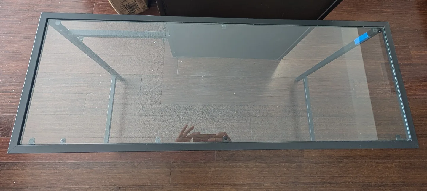 Glass Top Console Table image indicator(3)