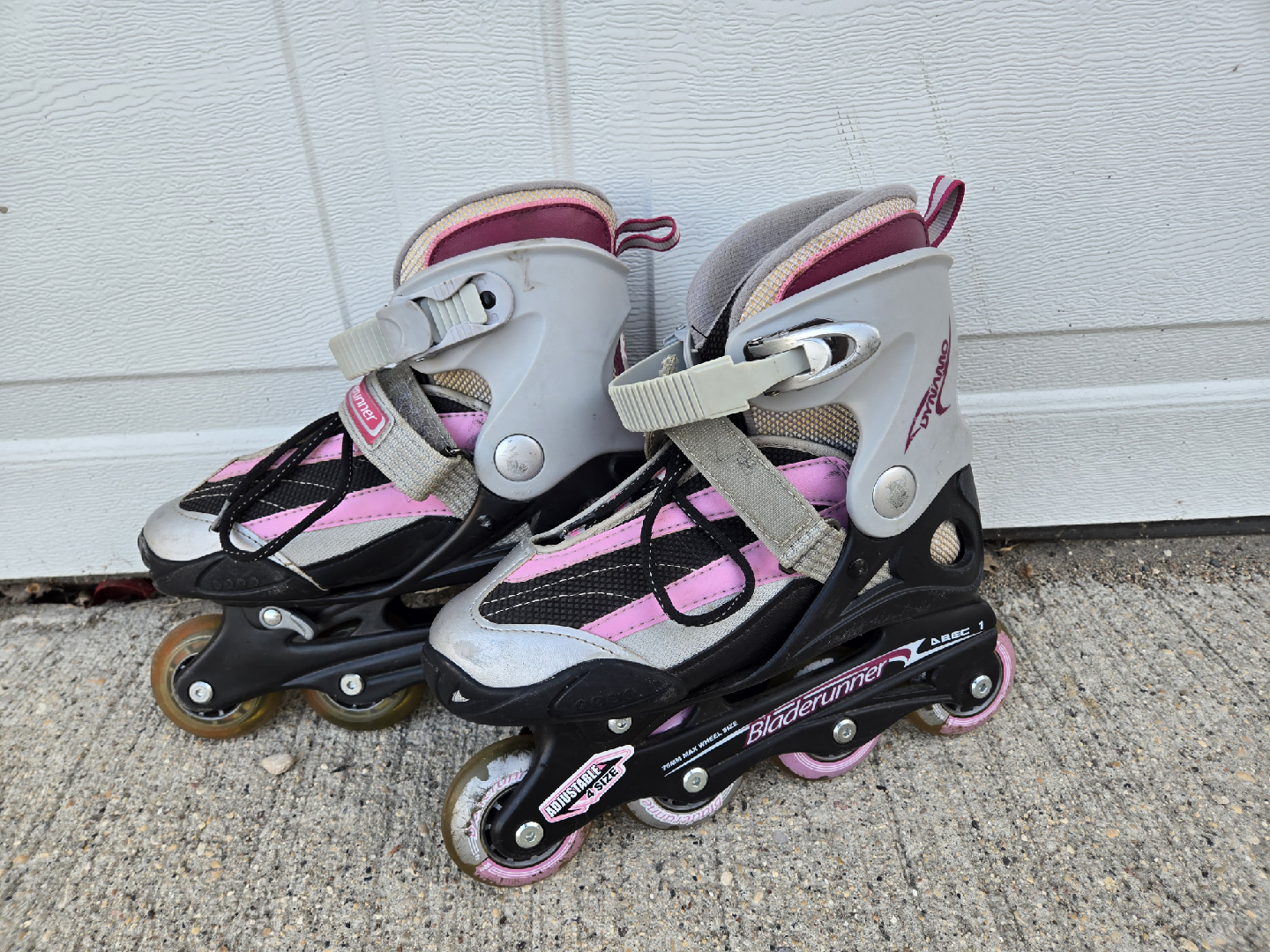 Bladerunner Dynamo Inline Skates Girls Size 4-7