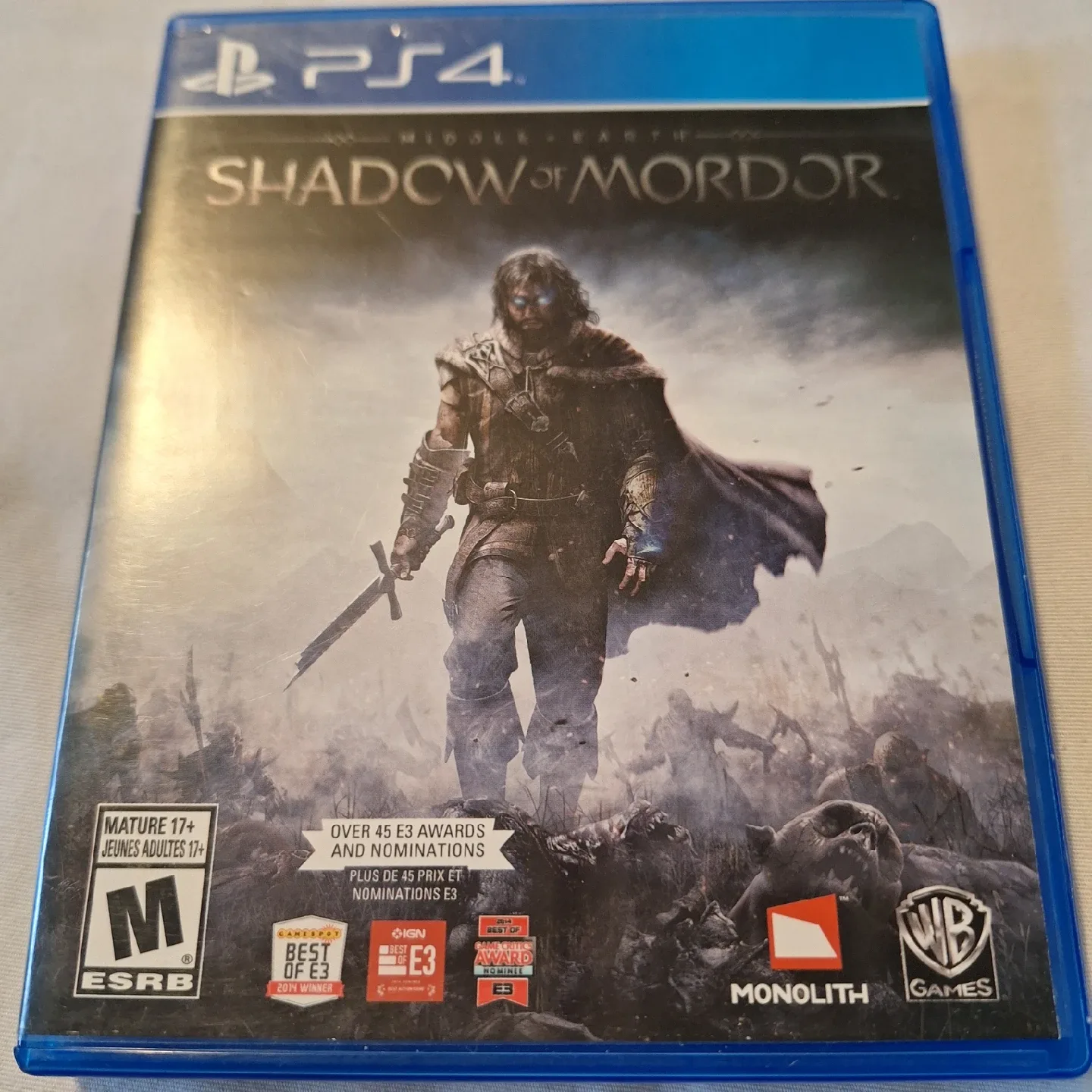 Middle-earth: Shadow of Mordor for PS4