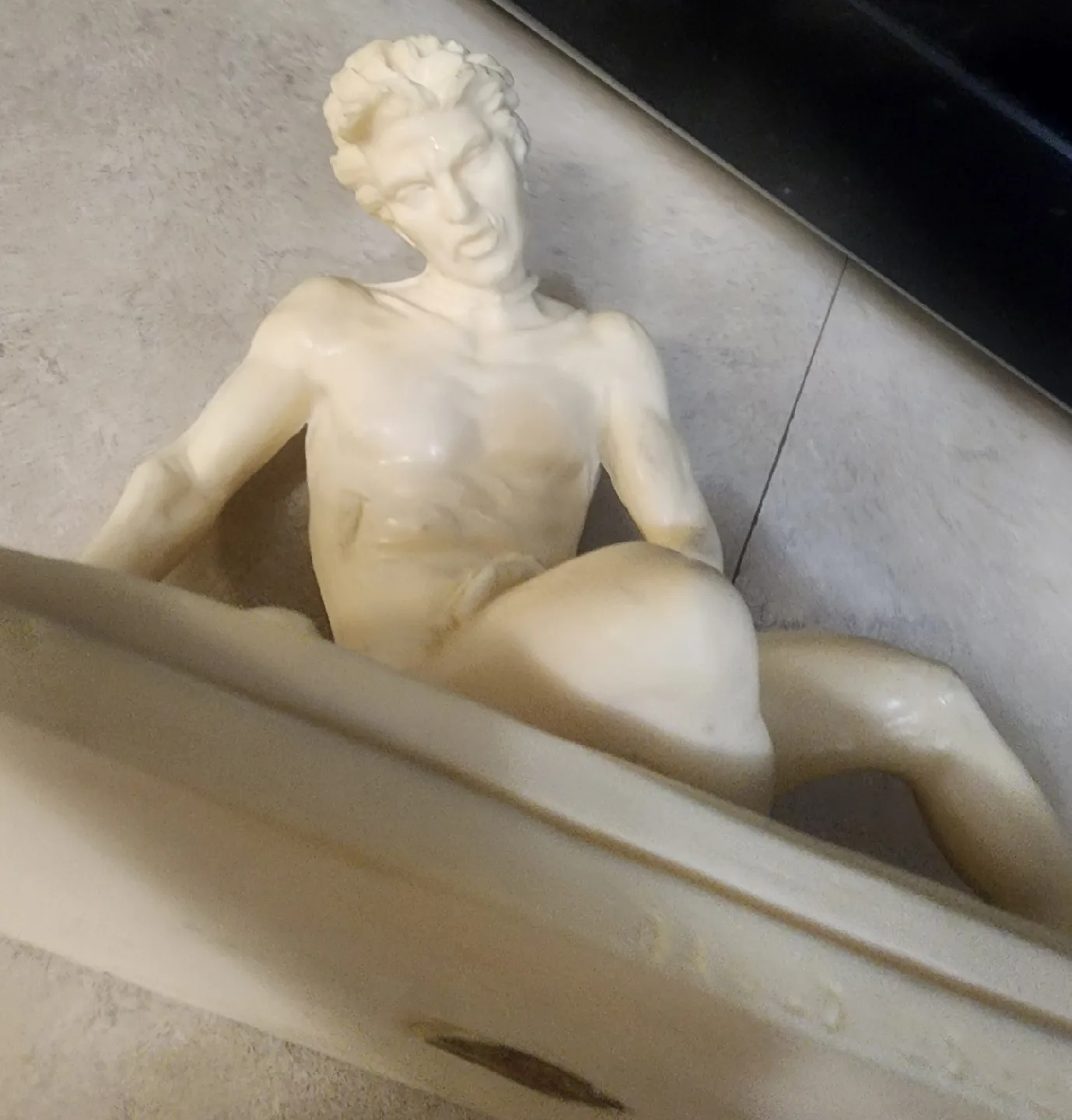 A. Santini Dying Gaul Sculpture Made in Italy image indicator(3)