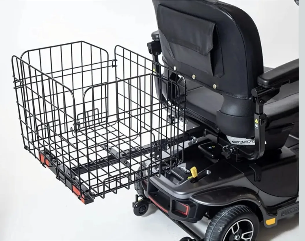 Large Folding Rear Basket Heavy Duty