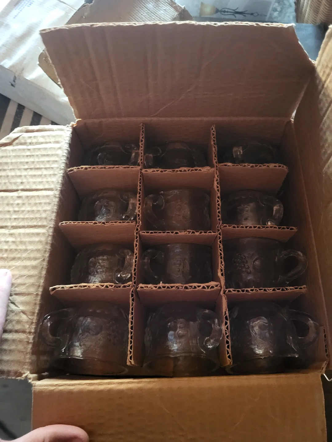 Set of 9 Glass Mugs thumbnail