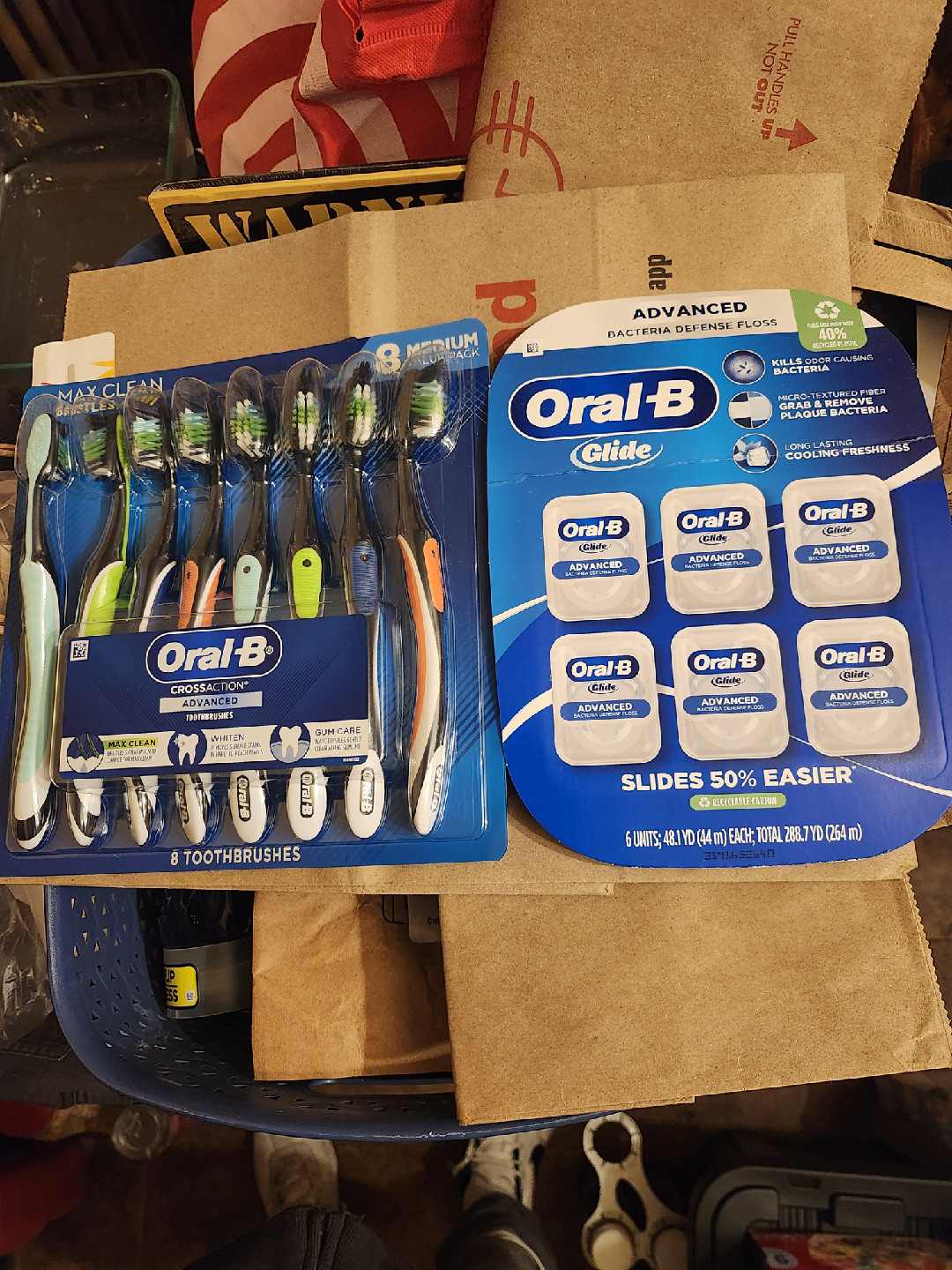 Oral-B Toothbrushes & Glide Floss