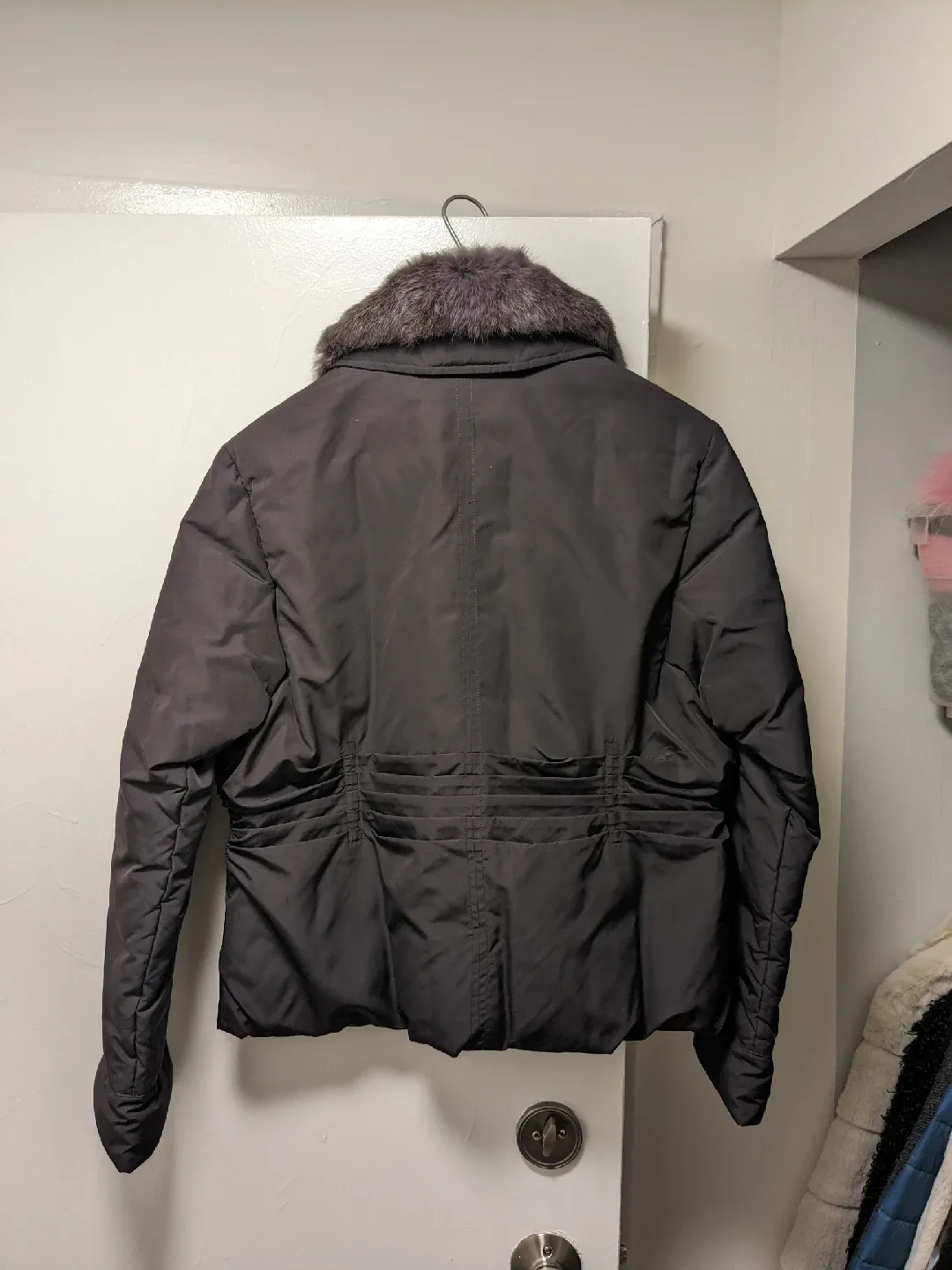 Hilary Radley 'Duvet' Plum Winter Coat - Size L image indicator(2)