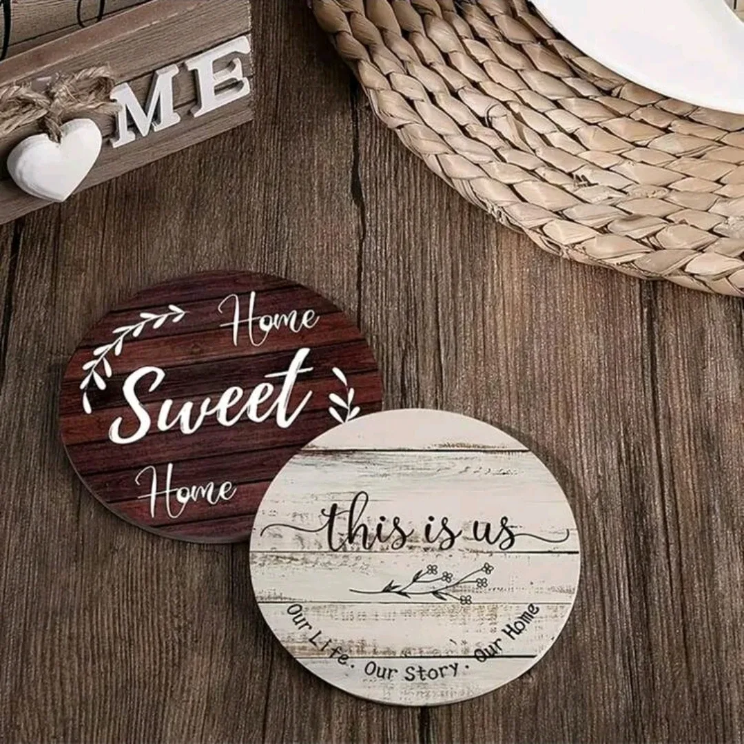 Home Decor Coasters, Set of 6 image indicator(2)