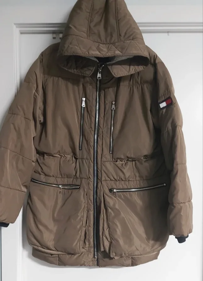 Tommy Hilfiger Brown Puffer Jacket M image indicator(2)