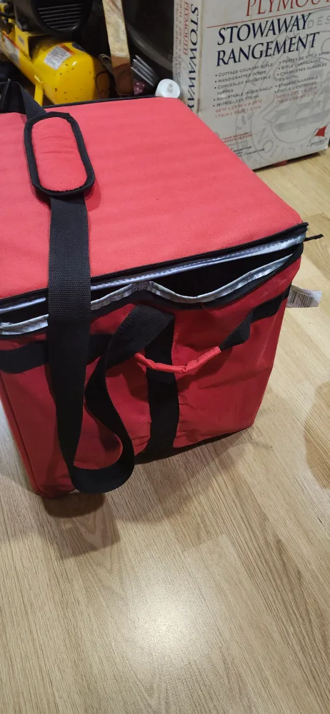 Coleman Red Cooler Bag for delivery. price firm image indicator(5)