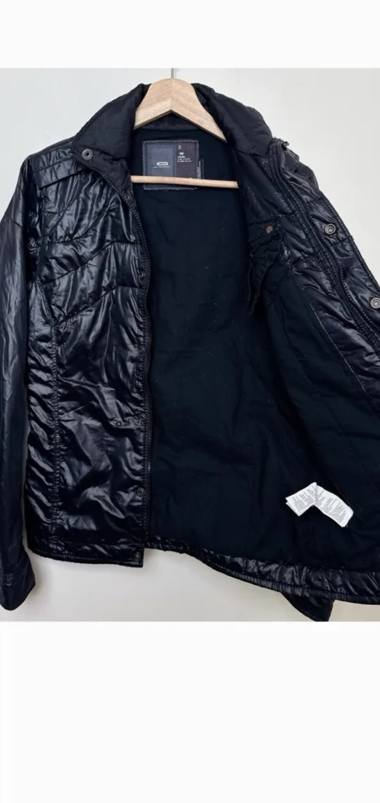 G-Star RAW Black Padded Jacket - Size S