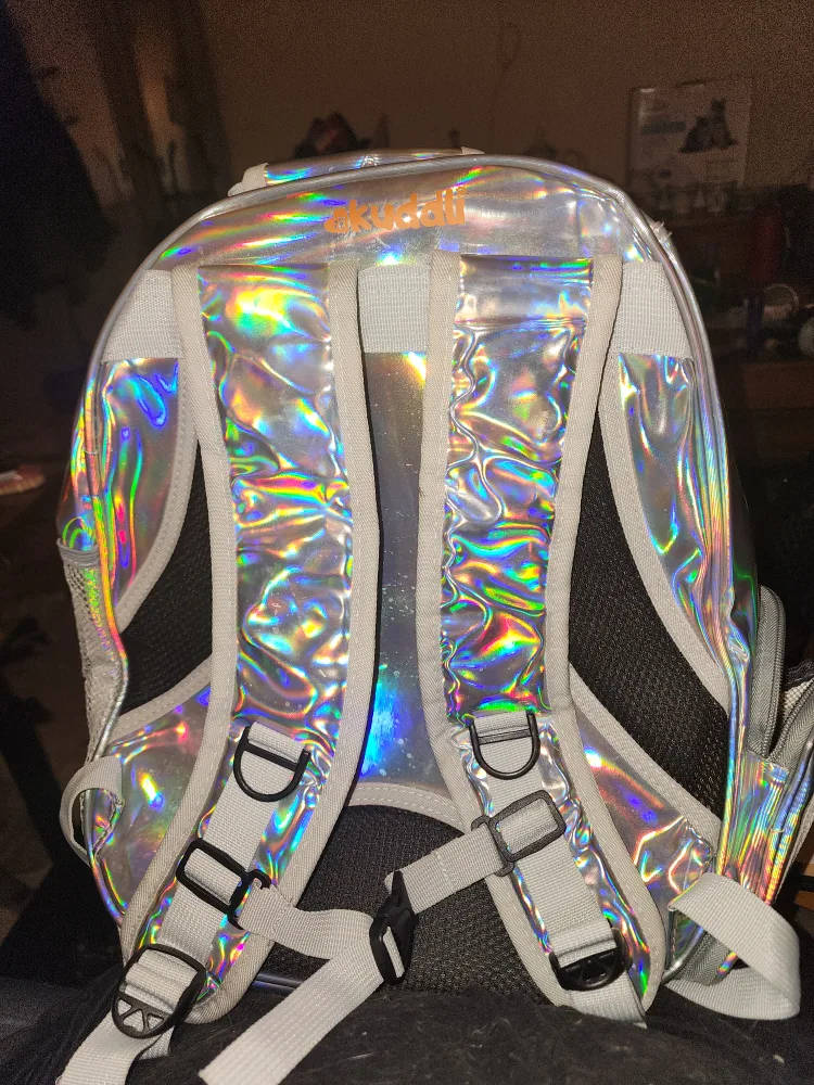 Kuddli  Holographic Pet Carrier Backpack - NEW image indicator(2)