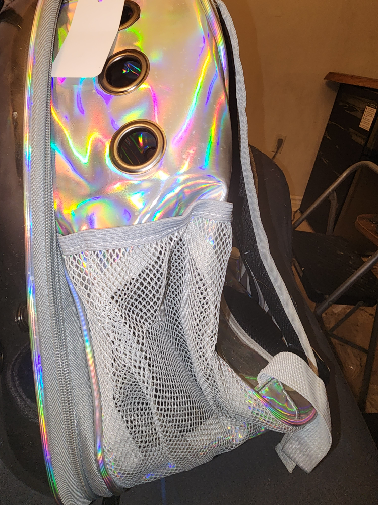 Kuddli  Holographic Pet Carrier Backpack - NEW - photo 5