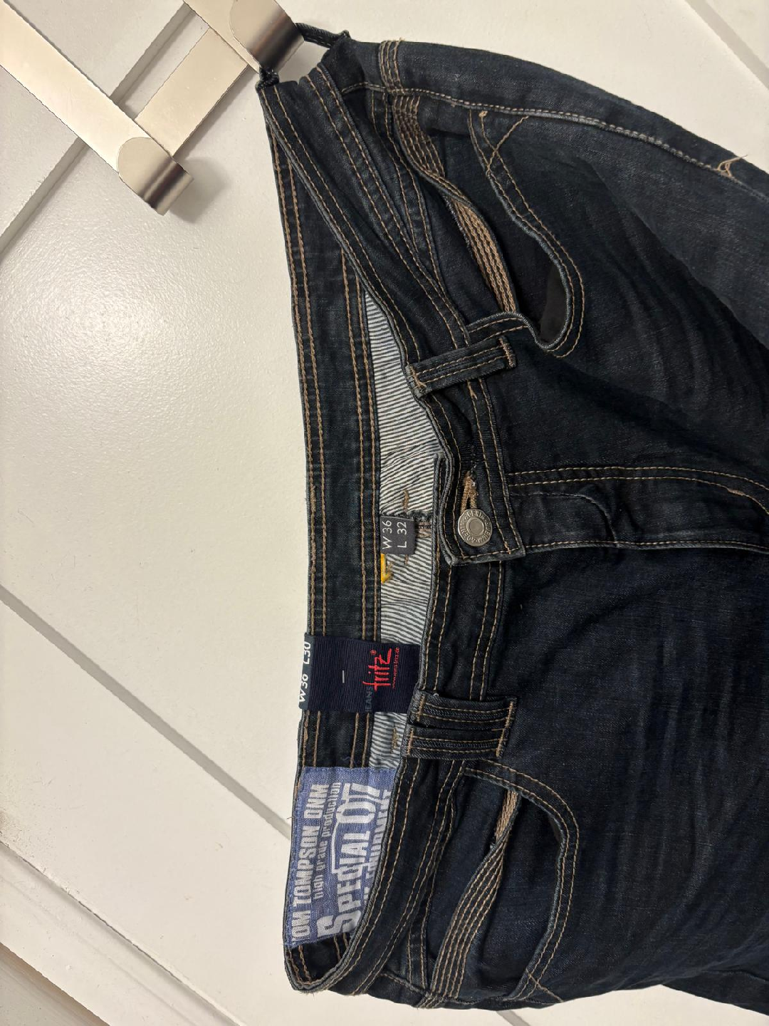 Tom Thompson Dark Wash Jeans W36 L30 - photo 3