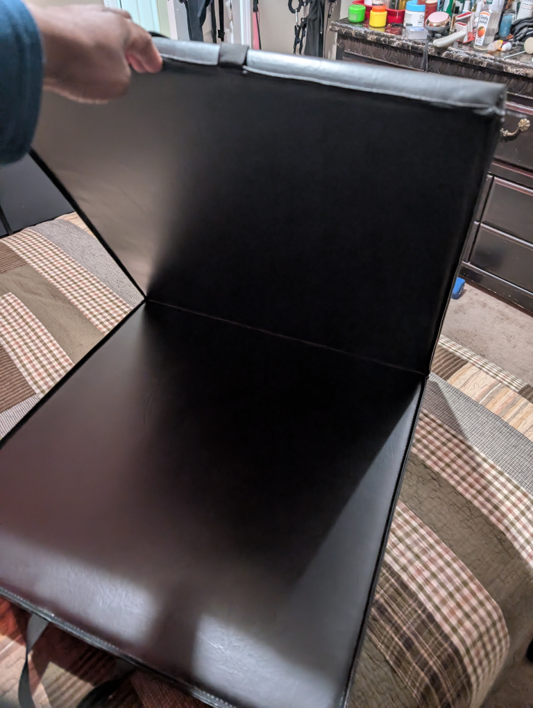 Select Folding Gymnastics Mat - Black - photo 5
